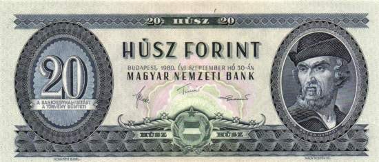 20 Forint 1980